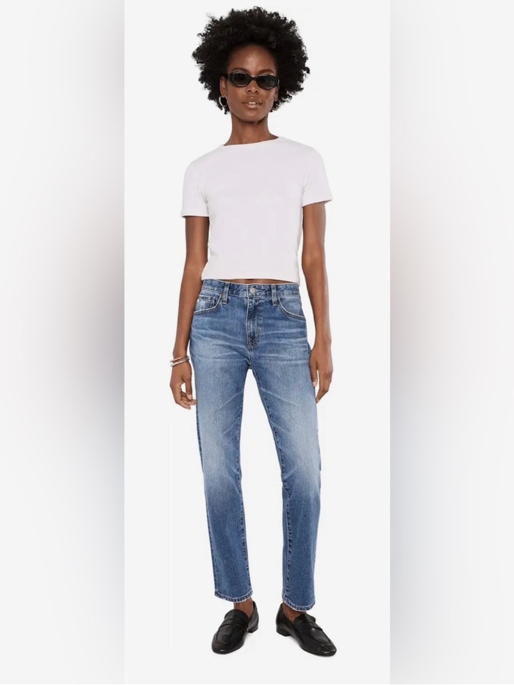 AG Ex-Boyfriend Slouchy Slim Jeans - Picture 2 of 11
